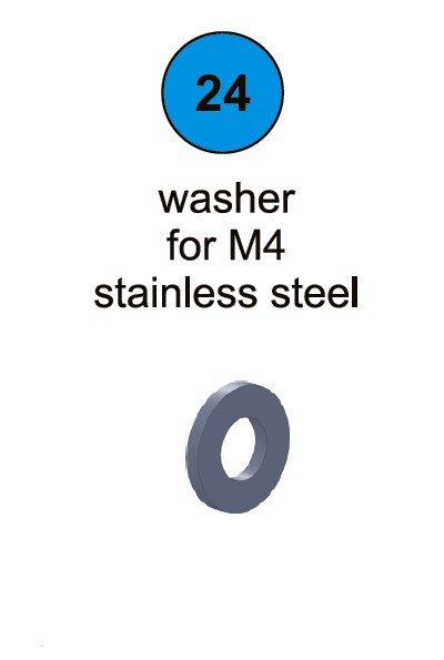 Washer For M4 - Part #24 In Manual