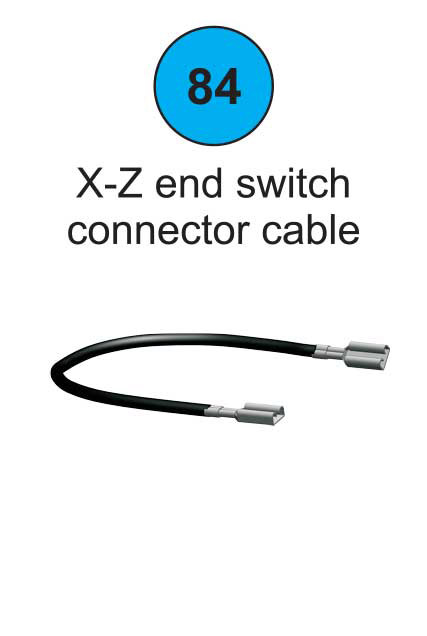 X-Z End Switch Connector Cable - Part #84 In Manual
