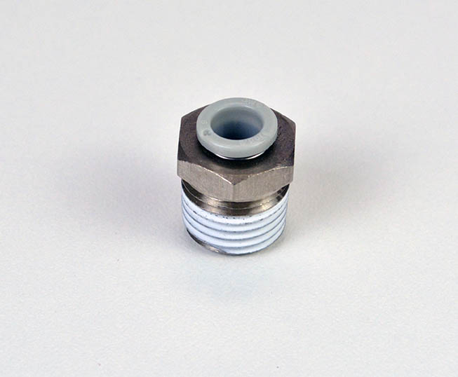 6mm Push To Connect Adapter 1/4" BSPT Male
