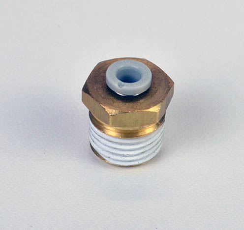 [60417] 4mm Push To Connect Adapter 1/4" BSPT Male 