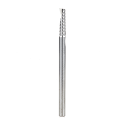 [51459] Amana Tool 51459 Solid Carbide CNC Spiral 'O' Flute, Aluminum Cutting 1/8 Dia x 1/2 x 1/8 Shank Up-Cut
