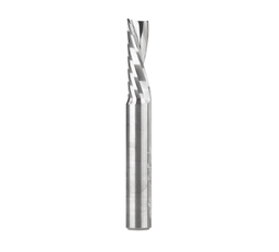[51504] Amana Tool 51504 Solid Carbide CNC Spiral 'O' Flute, Plastic/Metals Cutting 1/4 Dia x 3/4 x 1/4 Inch Shank Down-Cut