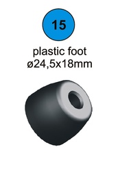 [80039] Plastic Foot - Part #15 In Manual