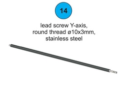 [90006] Lead Screw Y-Axis 840 - Part #14 In Manual